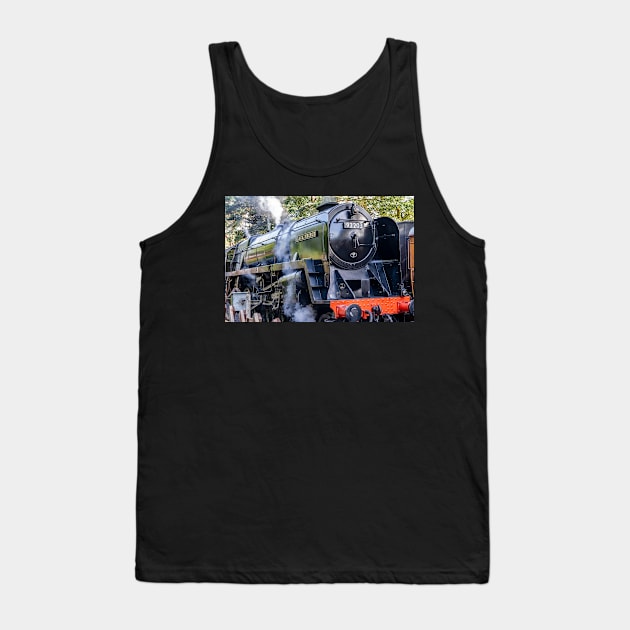 Black Prince steam train Tank Top by yackers1